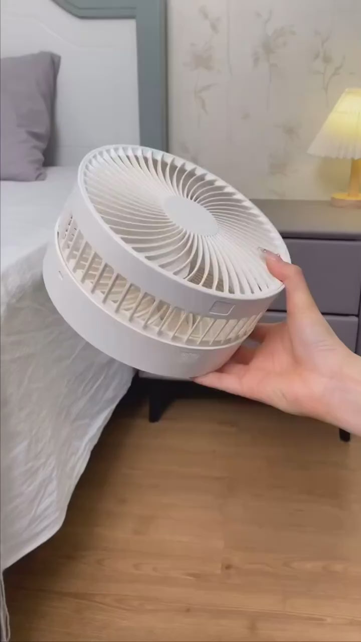 Powerful Rechargeable Table Fan